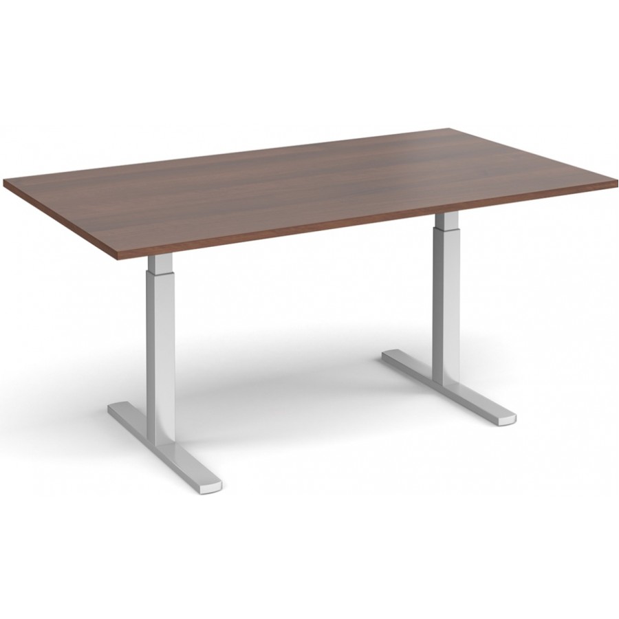 Elev8 Touch Adjustable Rectangular Boardroom Table - 2000mm